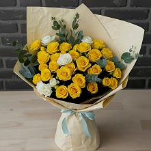 Букет цветов из:  Розы в Воскресенске