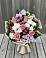 Букет цветов из: Альстромерии, Гвоздики, Розы и Хризантемы в Воскресенске