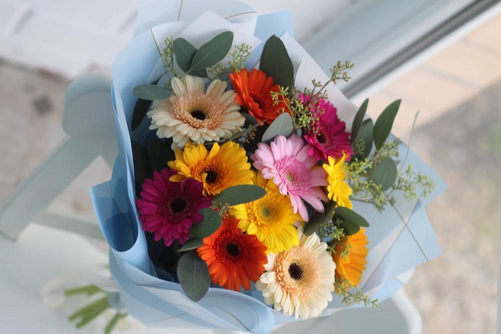 Букет цветов из: Герберы в Воскресенске