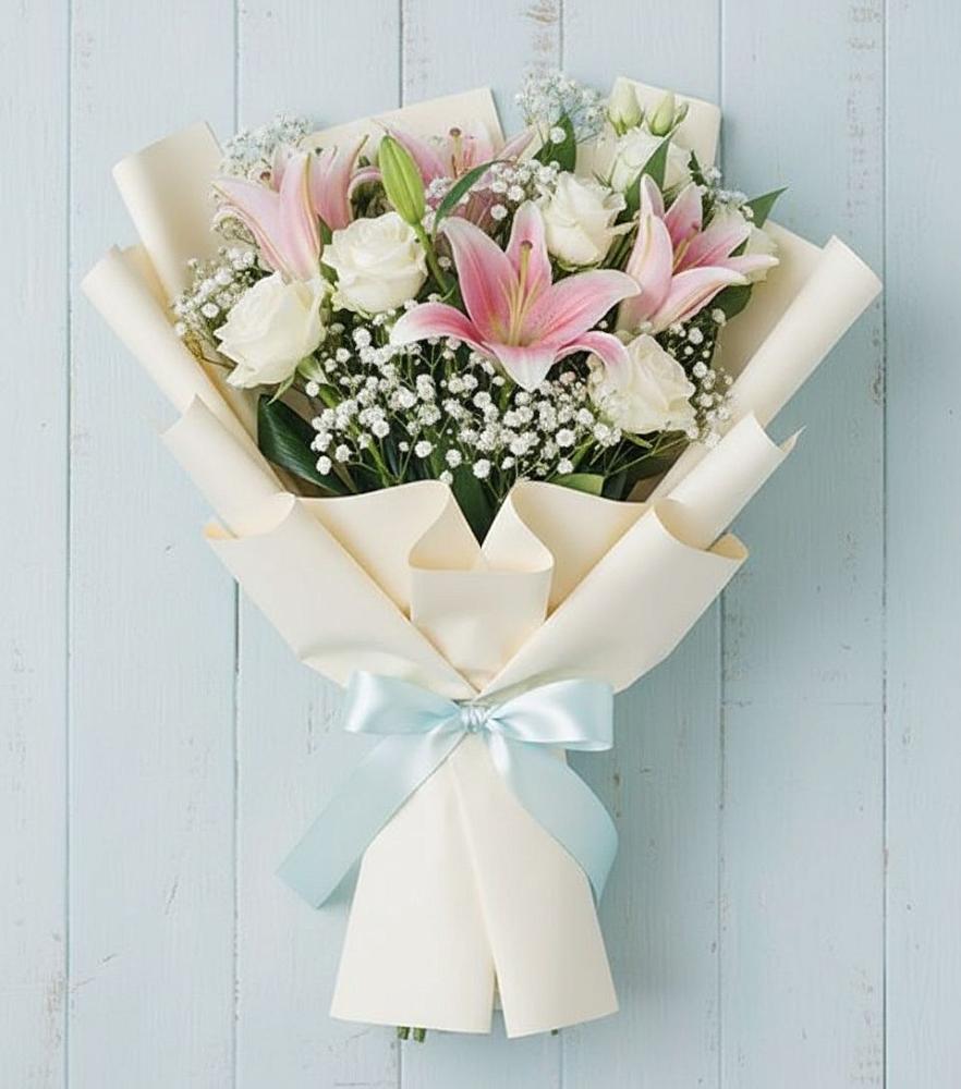 Букет цветов из: Лилии в Воскресенске