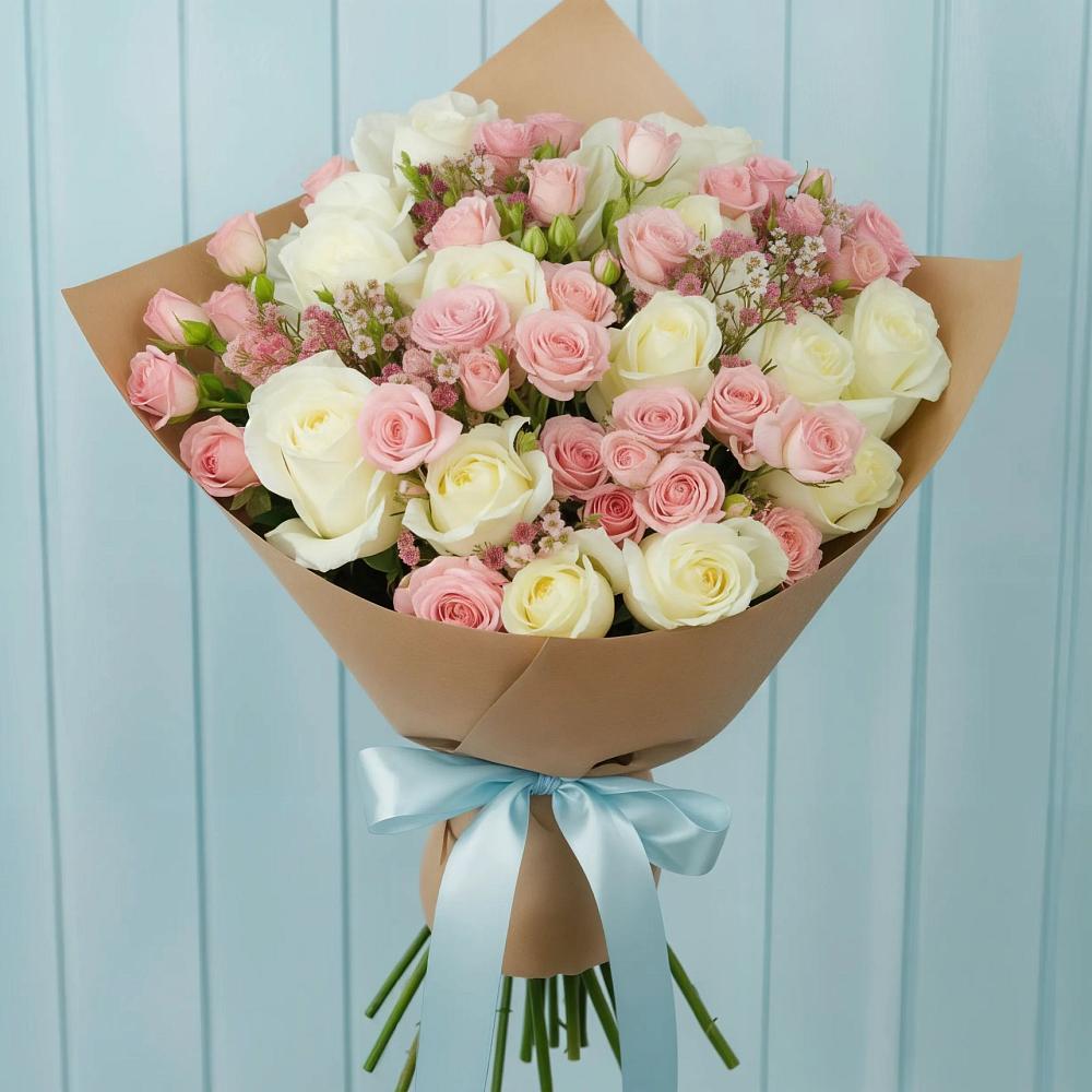 Букет цветов из: Розы в Воскресенске