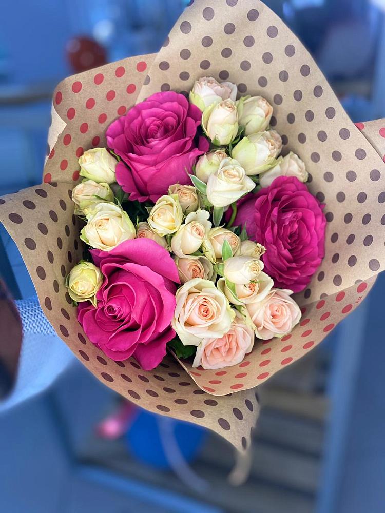 Букет цветов из: Розы в Воскресенске