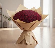 Букет 101 Красная роза в Воскресенске