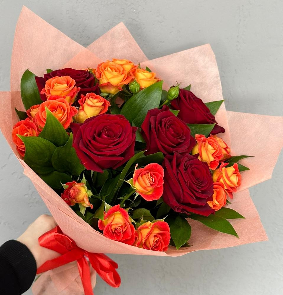 Букет Любовь и восторг в Воскресенске