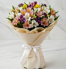Букет цветов из:  Альстромерии #REPLACE_PRED# Воскресенске