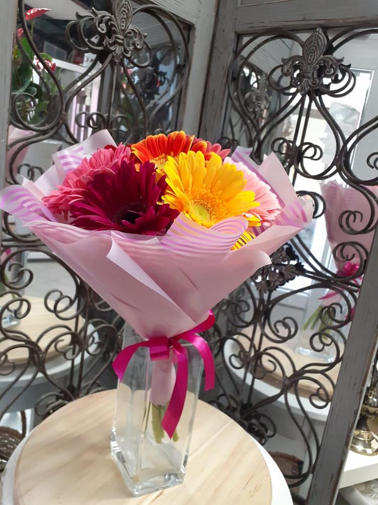 Букет цветов из: Герберы в Воскресенске