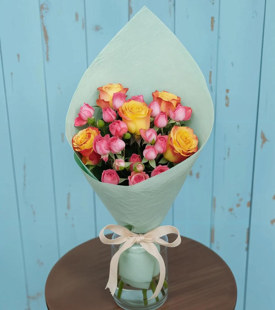 Букет цветов из: Розы в Воскресенске