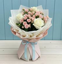 Букет цветов из:  Розы в Воскресенске