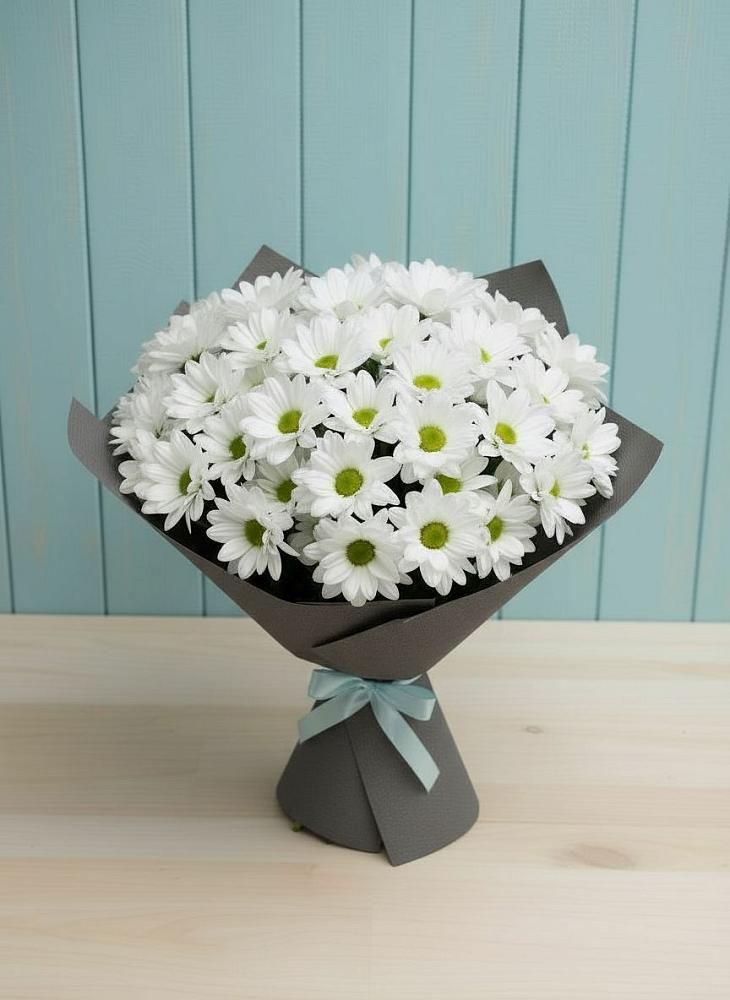 Букет цветов из: Хризантемы в Воскресенске