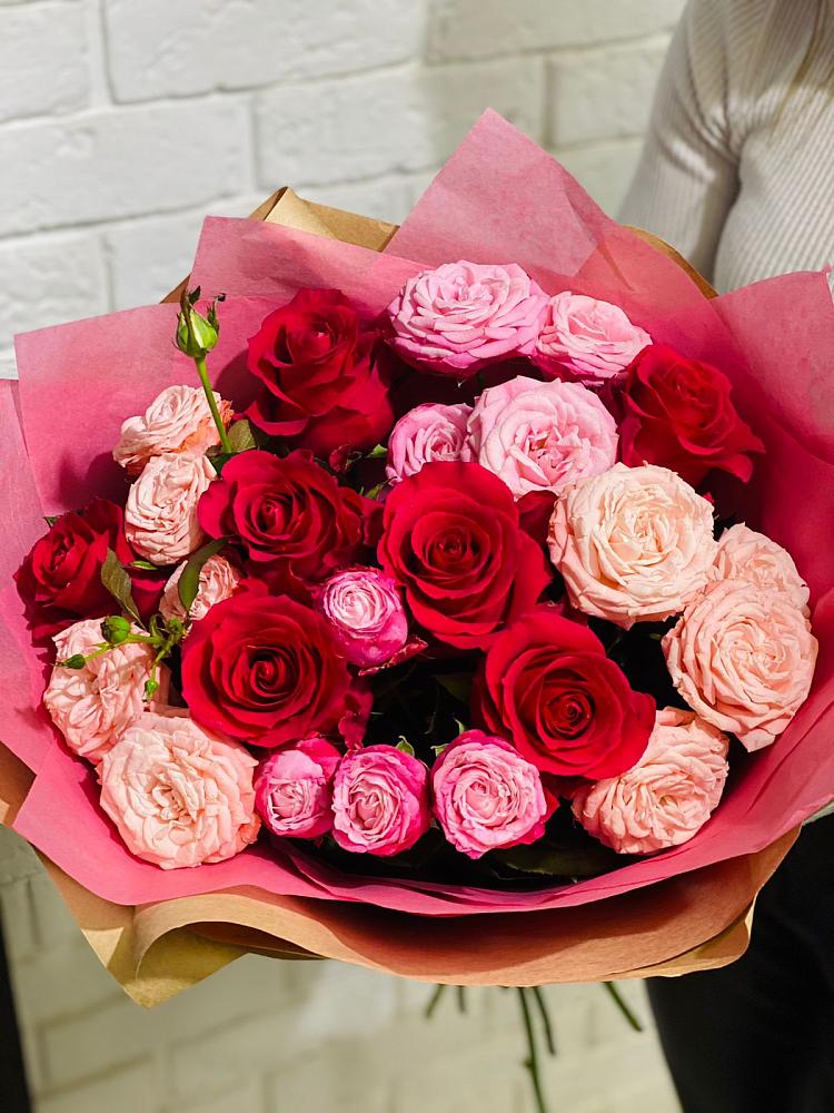 Букет цветов из: Розы в Воскресенске