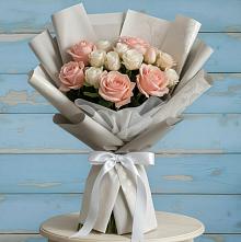 Букет цветов из:  Розы в Воскресенске