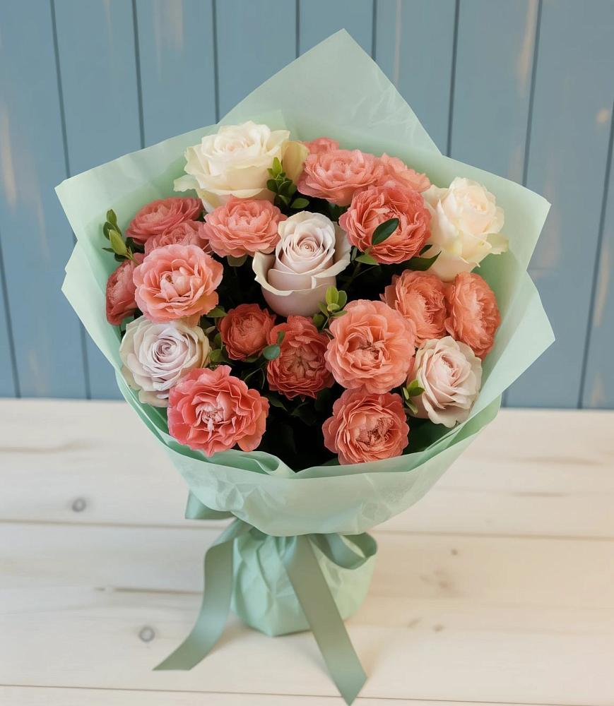 Букет цветов из: Розы в Воскресенске