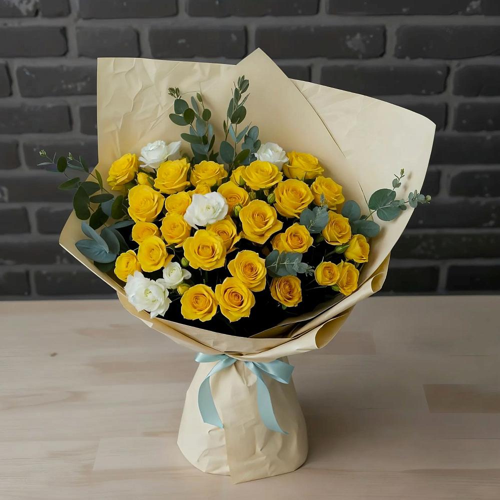 Букет цветов из: Розы в Воскресенске