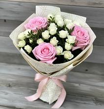 Букет цветов из:  Розы в Воскресенске