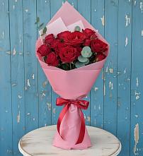 Букет цветов из:  Розы в Воскресенске