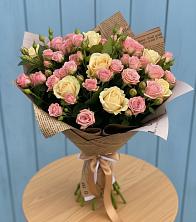 Букет цветов из:  Розы в Воскресенске