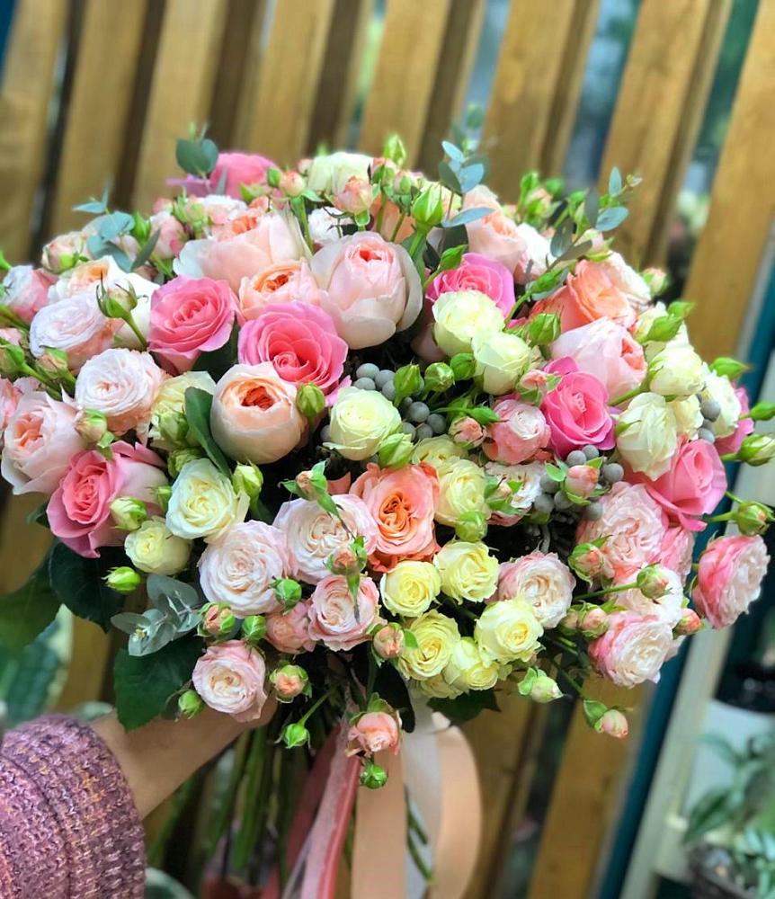 Букет цветов из: Розы в Воскресенске