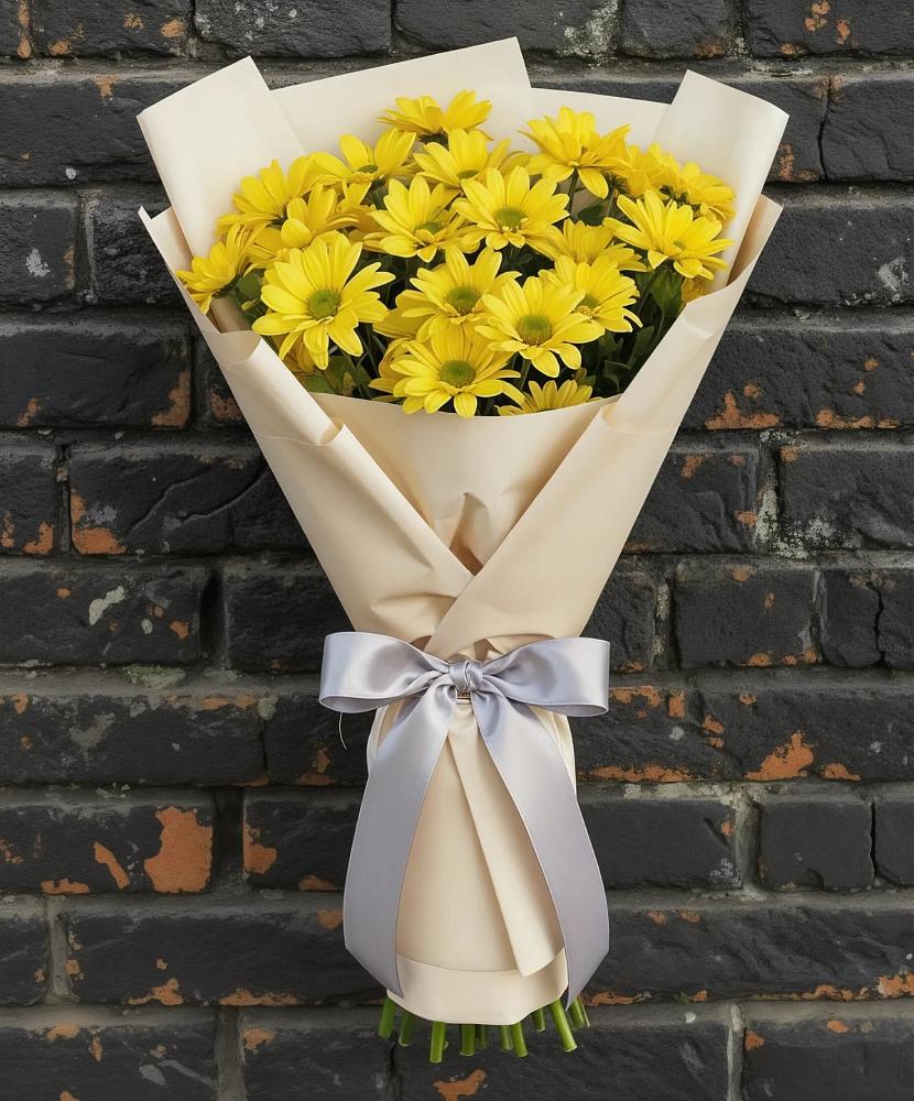 Букет цветов из: Хризантемы в Воскресенске