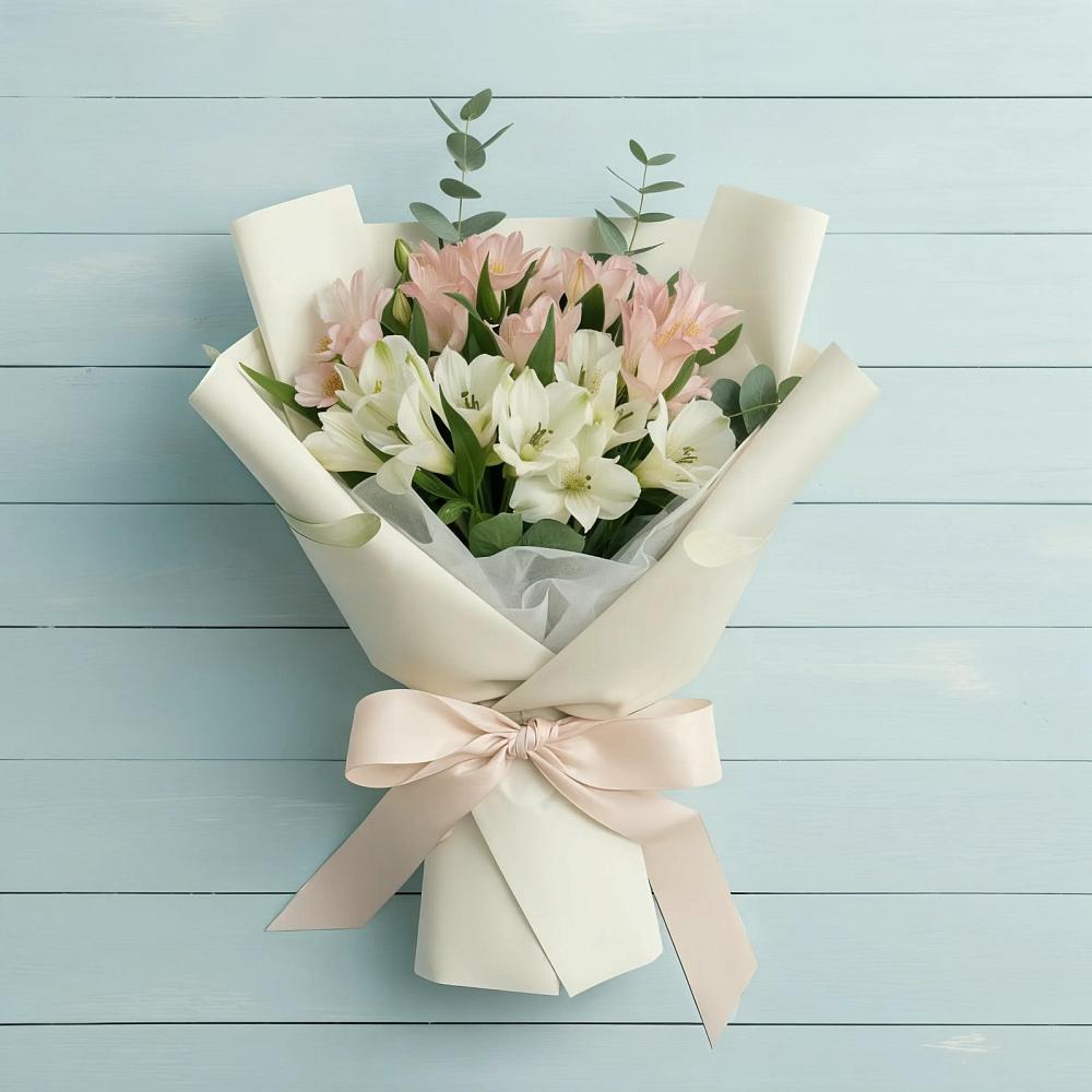 Букет цветов из: Альстромерии в Воскресенске