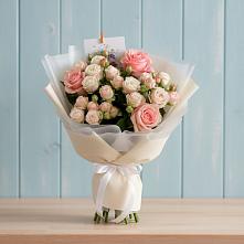 Букет цветов из:  Розы в Воскресенске