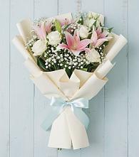 Букет цветов из:  Лилии в Воскресенске