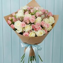 Букет цветов из:  Розы в Воскресенске