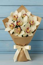 Букет цветов из:  Орхидеи и Розы в Воскресенске